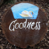 Fruit of the Spirit - wood art GOODNESS